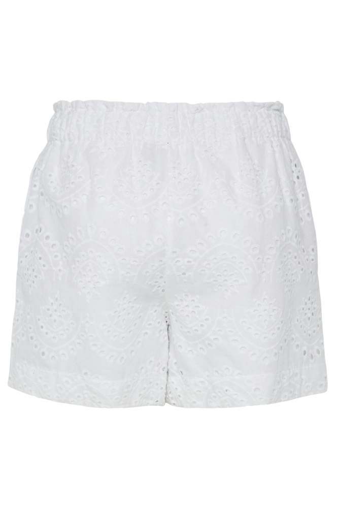 PCVILDE MW SHORTS WVN NOOS 17154745 BRIGHT WHITE